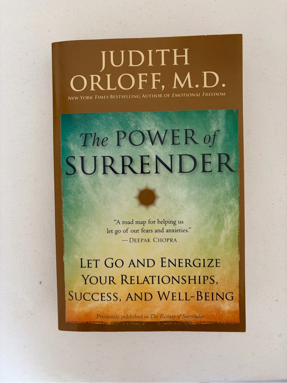 Book: The Power of Surrender